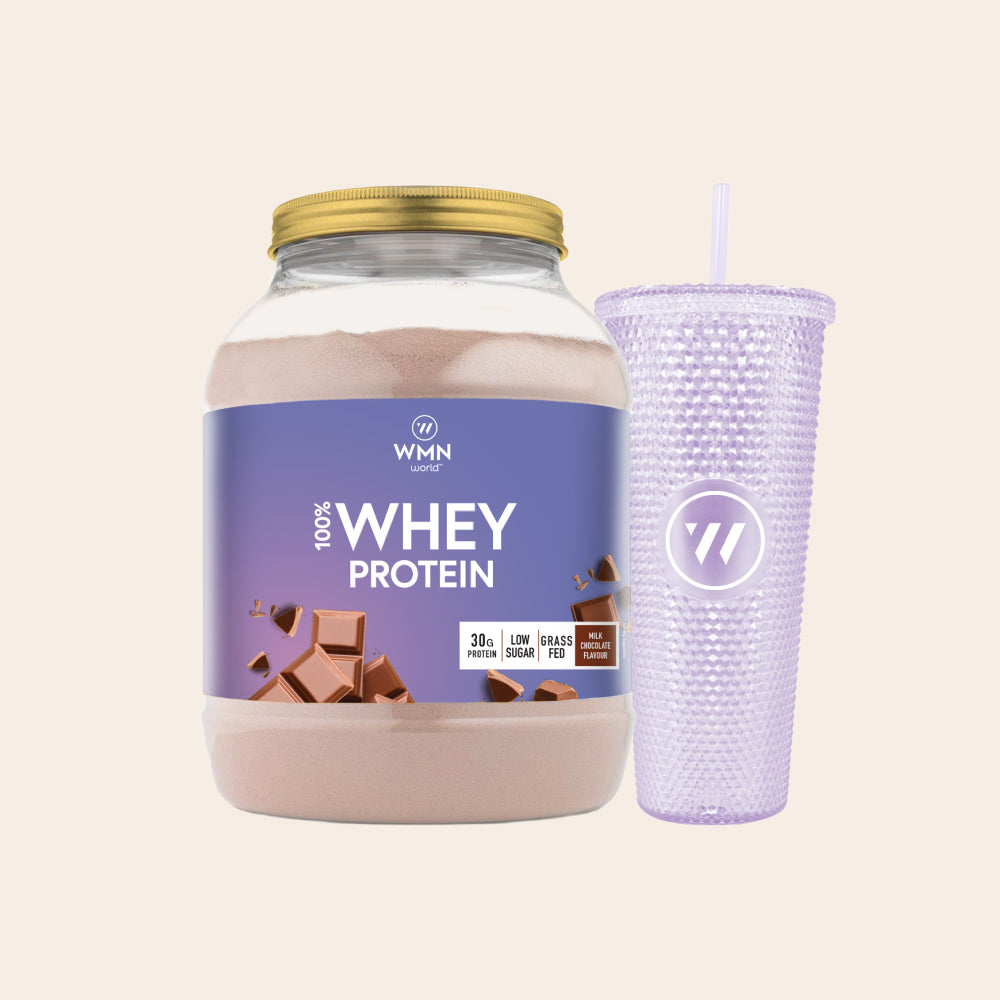 Whey Protein + Tumbler